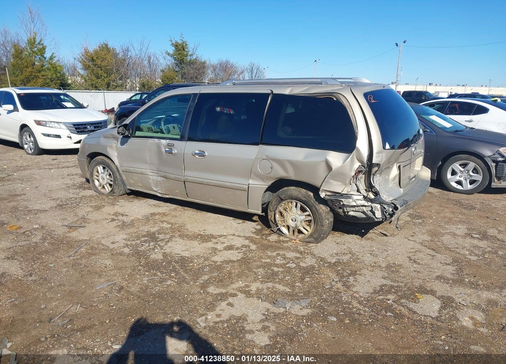 2007 MERCURY MONTEREY LUXURY VIN: 2MRDA22277BJ00126