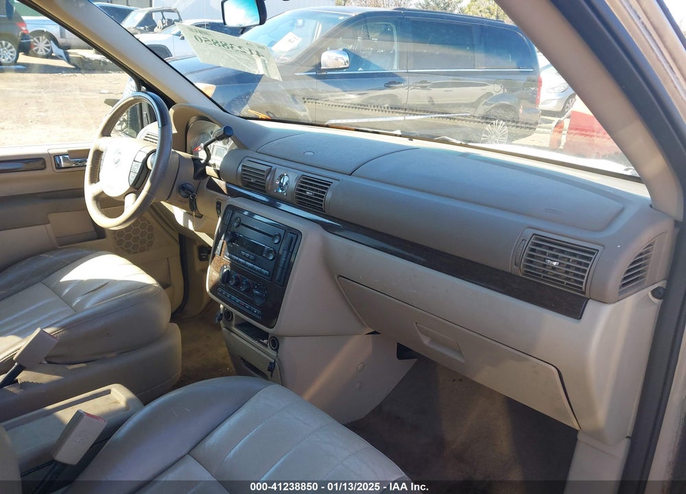 2007 MERCURY MONTEREY LUXURY VIN: 2MRDA22277BJ00126