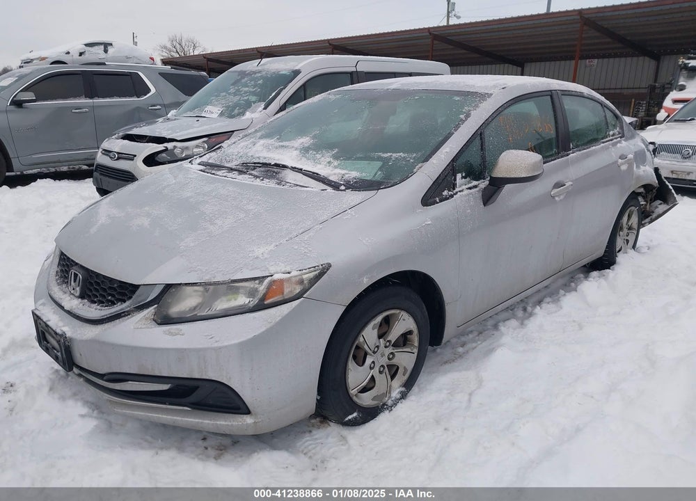 2013 HONDA CIVIC LX VIN: 2HGFB2F55DH561672