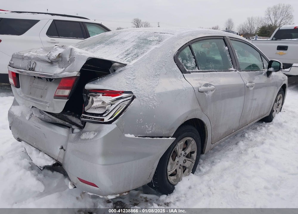 2013 HONDA CIVIC LX VIN: 2HGFB2F55DH561672