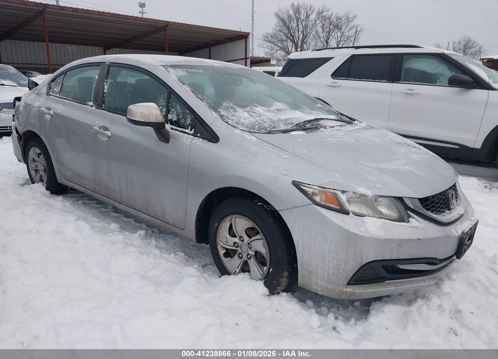 2013 HONDA CIVIC LX VIN: 2HGFB2F55DH561672