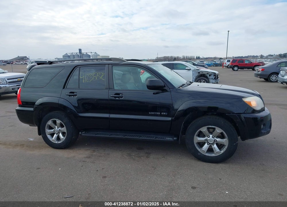 2007 TOYOTA 4RUNNER LIMITED V6 VIN: JTEBU17R670114954