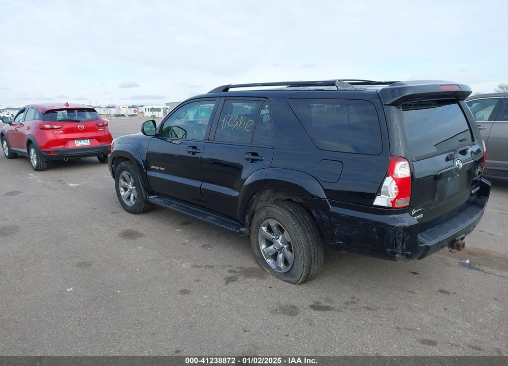 2007 TOYOTA 4RUNNER LIMITED V6 VIN: JTEBU17R670114954
