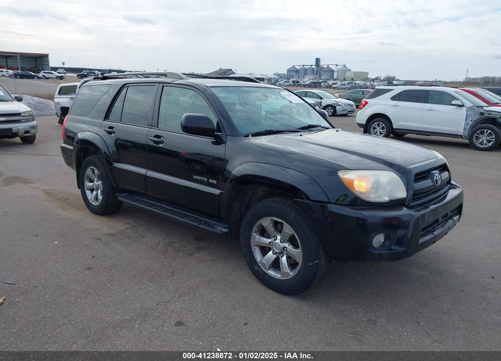 2007 TOYOTA 4RUNNER LIMITED V6 VIN: JTEBU17R670114954