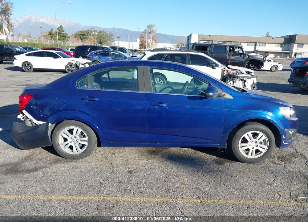 2014 CHEVROLET SONIC LT AUTO VIN: 1G1JC5SH9E4173276
