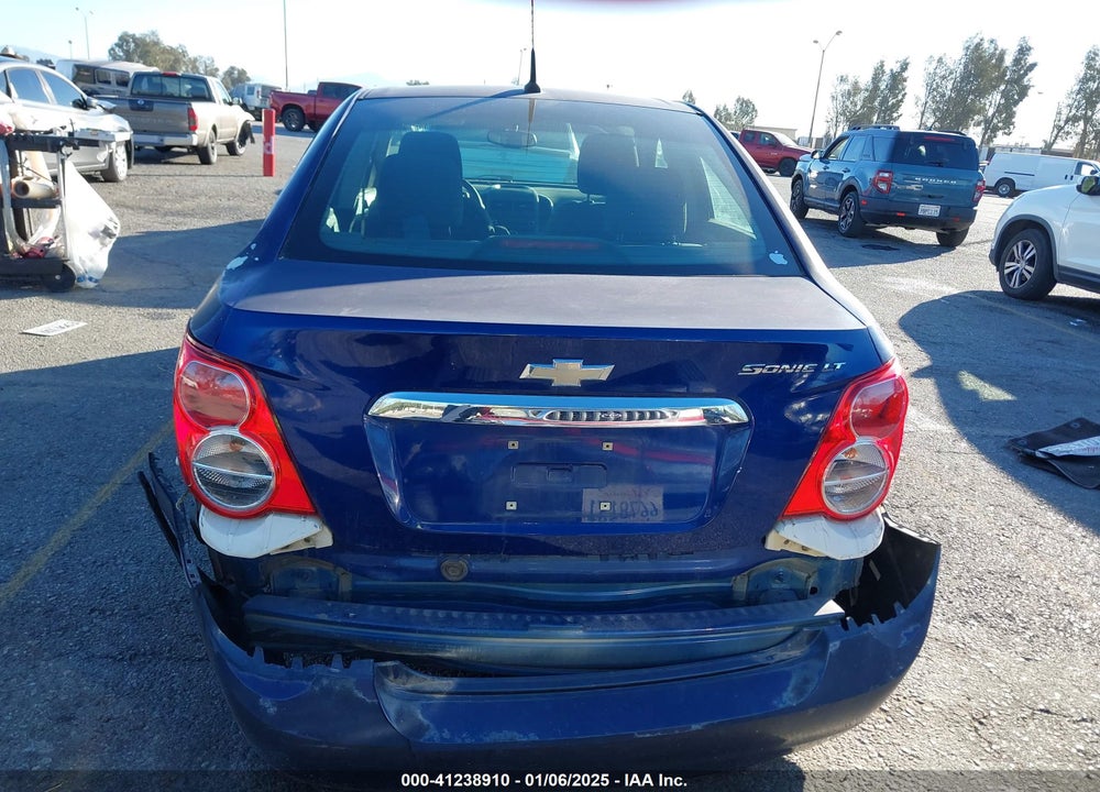 2014 CHEVROLET SONIC LT AUTO VIN: 1G1JC5SH9E4173276
