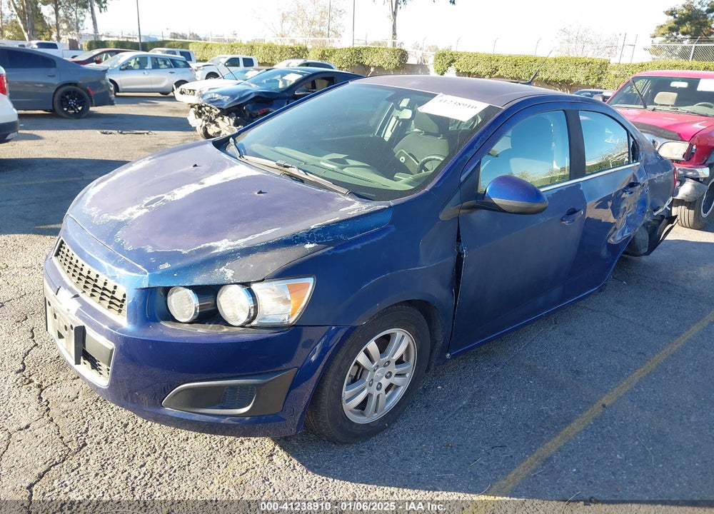 2014 CHEVROLET SONIC LT AUTO VIN: 1G1JC5SH9E4173276