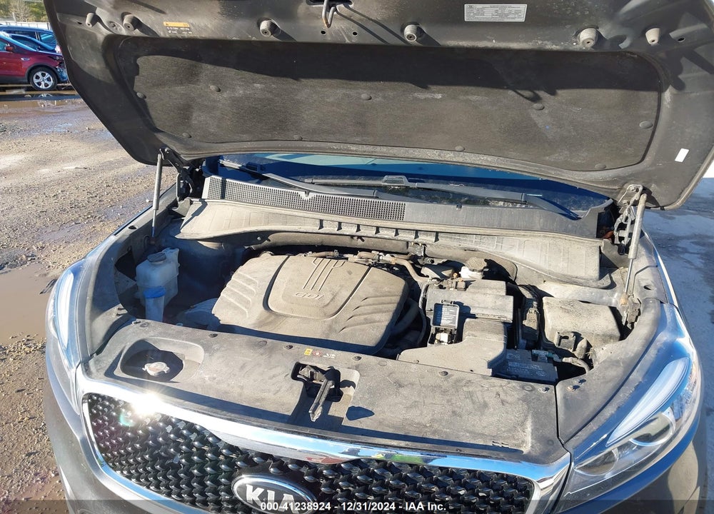 2016 KIA SORENTO 3.3L EX VIN: 5XYPHDA58GG098496