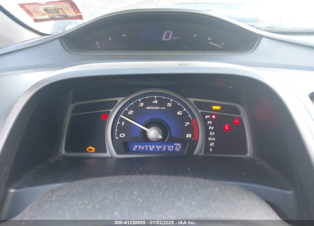 2009 HONDA CIVIC EX VIN: 2HGFG128X9H519792