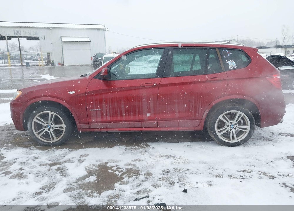 2014 BMW X3 XDRIVE28I VIN: 5UXWX9C57E0D11712