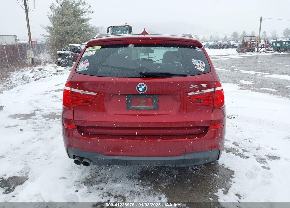 2014 BMW X3 XDRIVE28I VIN: 5UXWX9C57E0D11712