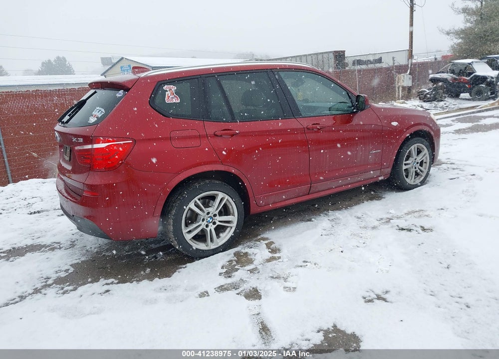 2014 BMW X3 XDRIVE28I VIN: 5UXWX9C57E0D11712