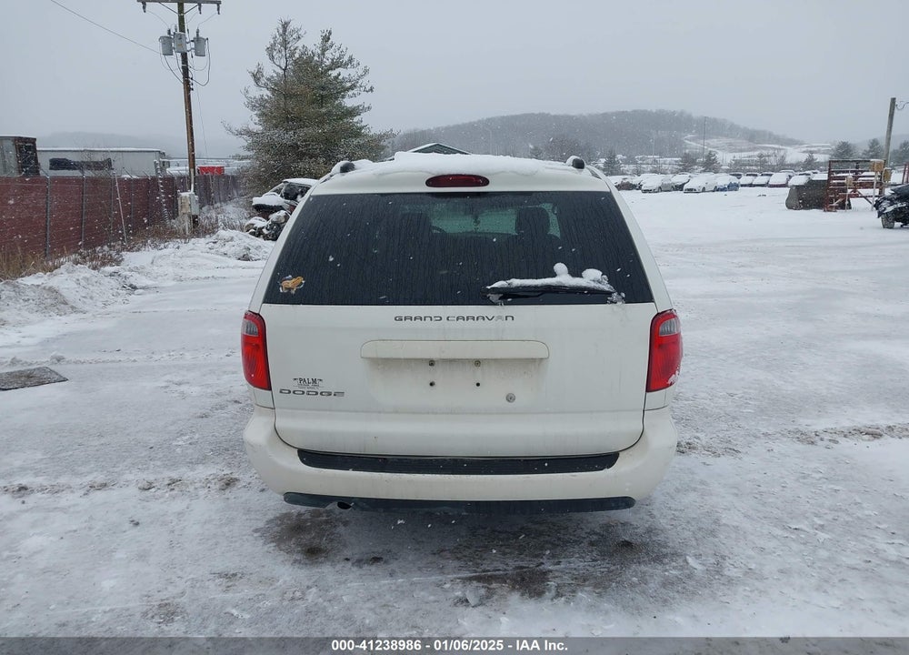 2005 DODGE GRAND CARAVAN SE VIN: 2D4GP24R45R170067