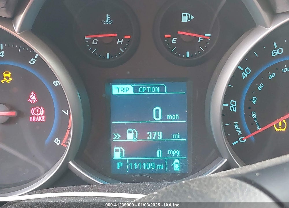 2013 CHEVROLET CRUZE VIN: 1G1PA5SG1D7218098