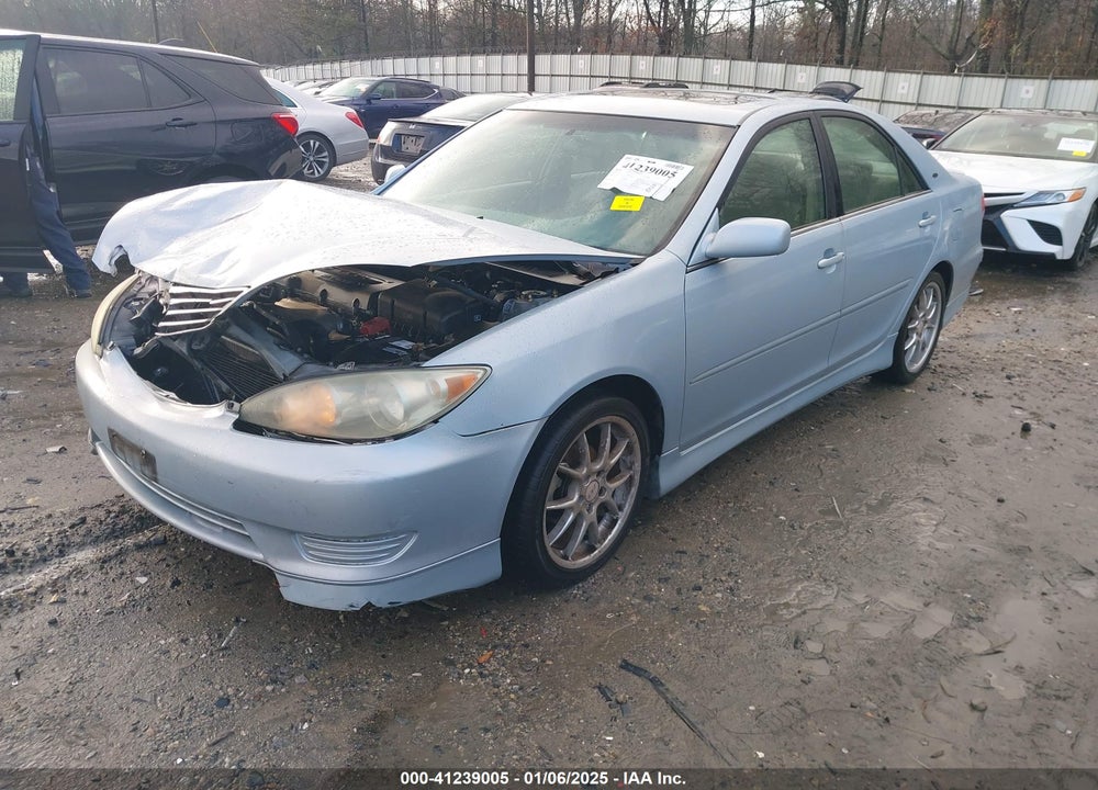 2005 TOYOTA CAMRY LE VIN: 4T1BE32K55U981755
