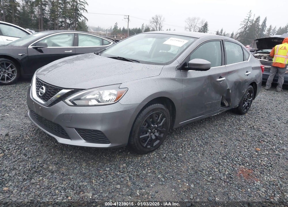 2017 NISSAN SENTRA SV VIN: 3N1AB7AP9HY305844