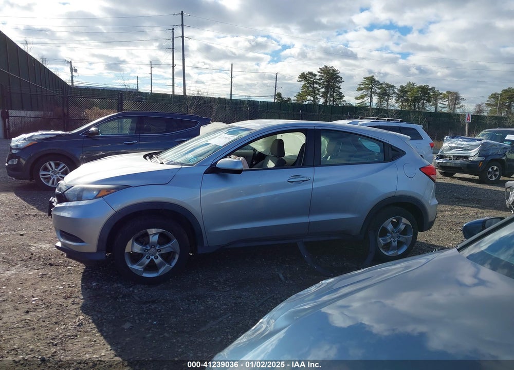2016 HONDA HR-V LX VIN: 3CZRU6H33GM729415