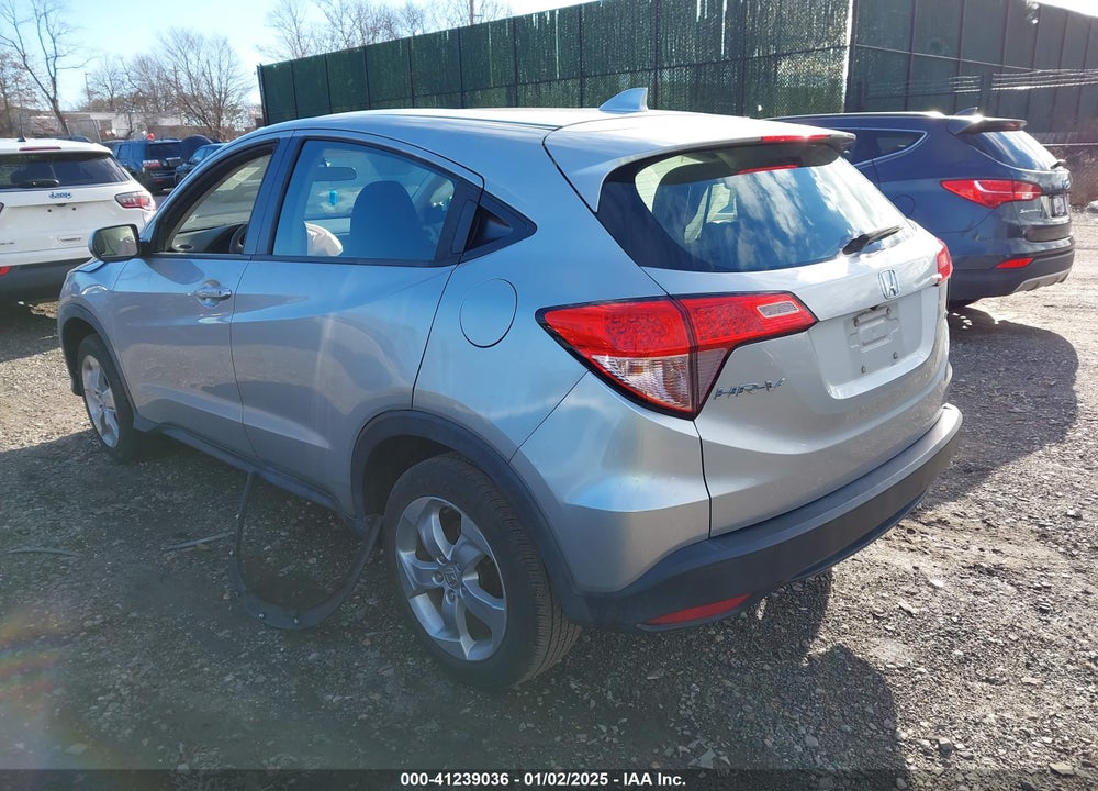 2016 HONDA HR-V LX VIN: 3CZRU6H33GM729415