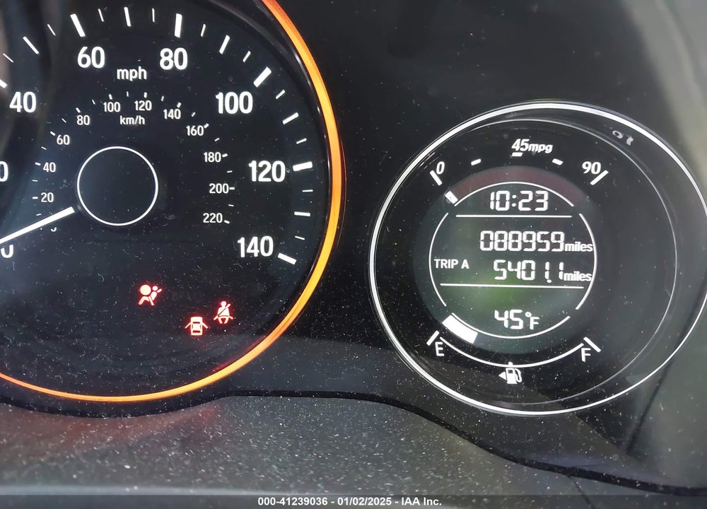 2016 HONDA HR-V LX VIN: 3CZRU6H33GM729415