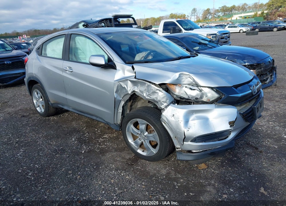 2016 HONDA HR-V LX VIN: 3CZRU6H33GM729415