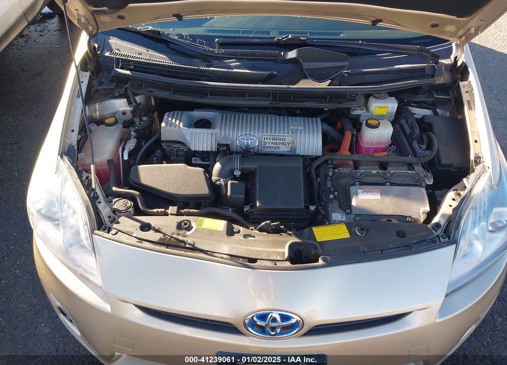2011 TOYOTA PRIUS THREE VIN: JTDKN3DU9B1417090