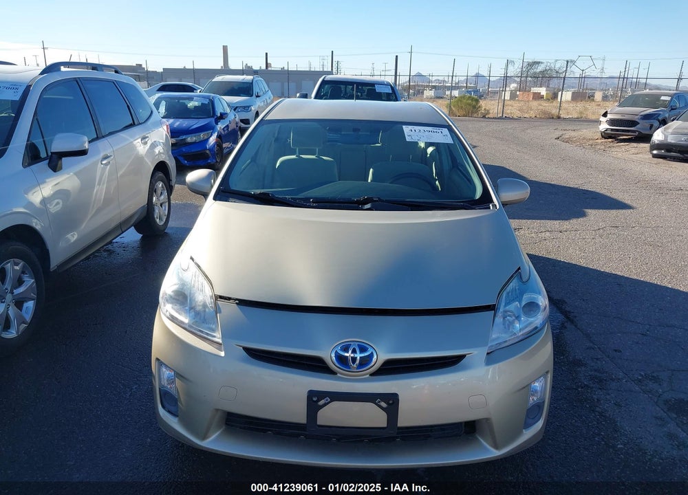 2011 TOYOTA PRIUS THREE VIN: JTDKN3DU9B1417090