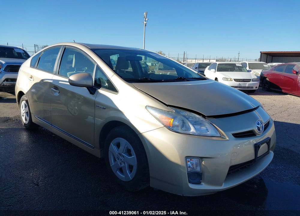 2011 TOYOTA PRIUS THREE VIN: JTDKN3DU9B1417090