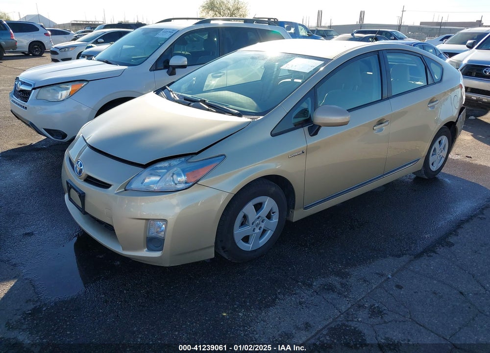 2011 TOYOTA PRIUS THREE VIN: JTDKN3DU9B1417090