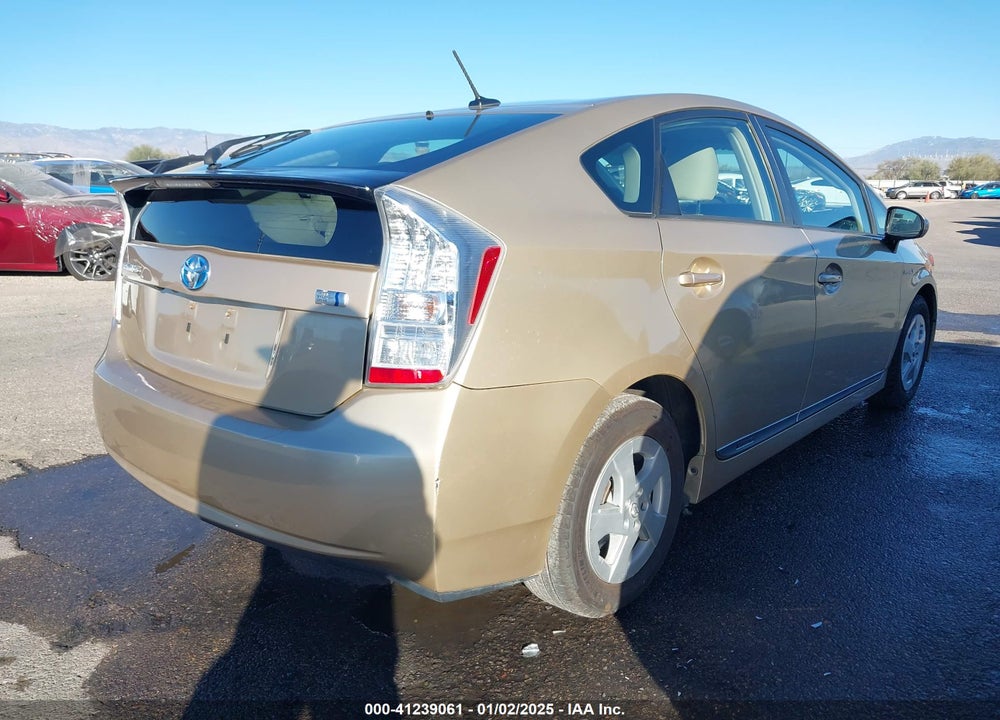 2011 TOYOTA PRIUS THREE VIN: JTDKN3DU9B1417090