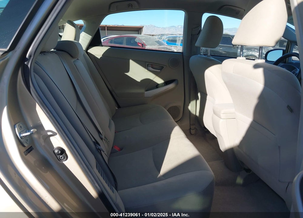 2011 TOYOTA PRIUS THREE VIN: JTDKN3DU9B1417090
