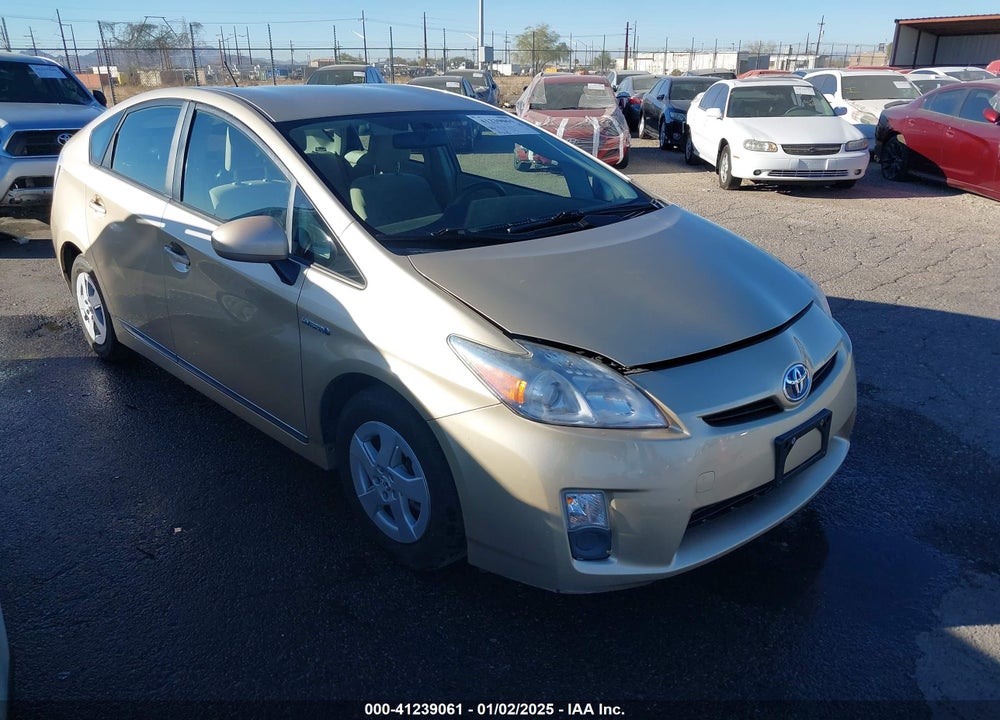 2011 TOYOTA PRIUS THREE VIN: JTDKN3DU9B1417090