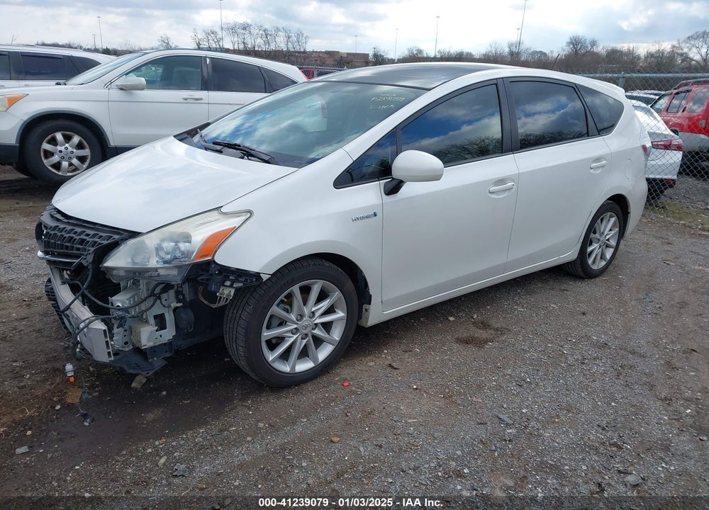 2013 TOYOTA PRIUS V FIVE VIN: JTDZN3EU0D3204176