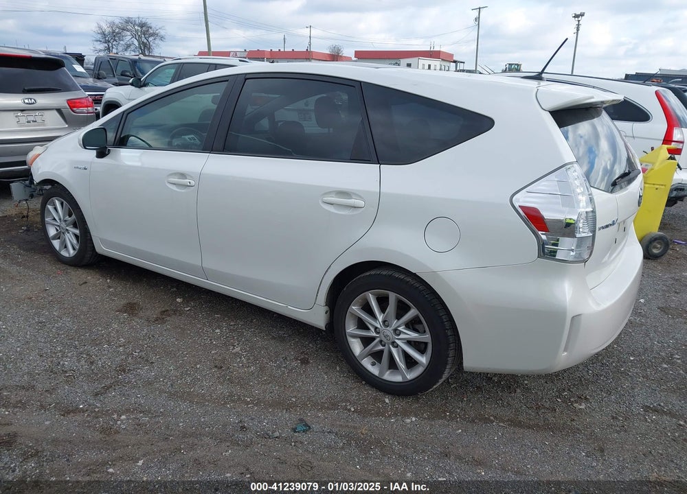 2013 TOYOTA PRIUS V FIVE VIN: JTDZN3EU0D3204176