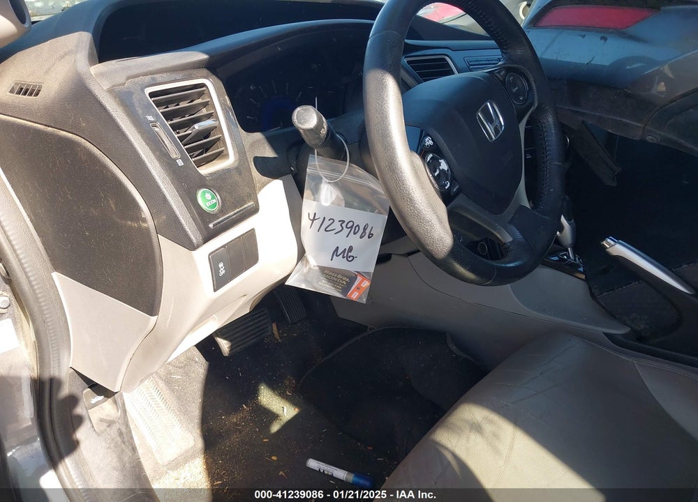 2013 HONDA CIVIC EX-L VIN: 19XFB2F97DE203616