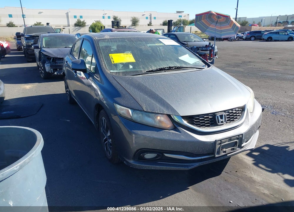 2013 HONDA CIVIC EX-L VIN: 19XFB2F97DE203616