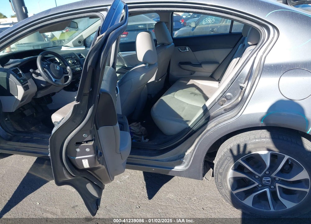 2013 HONDA CIVIC EX-L VIN: 19XFB2F97DE203616