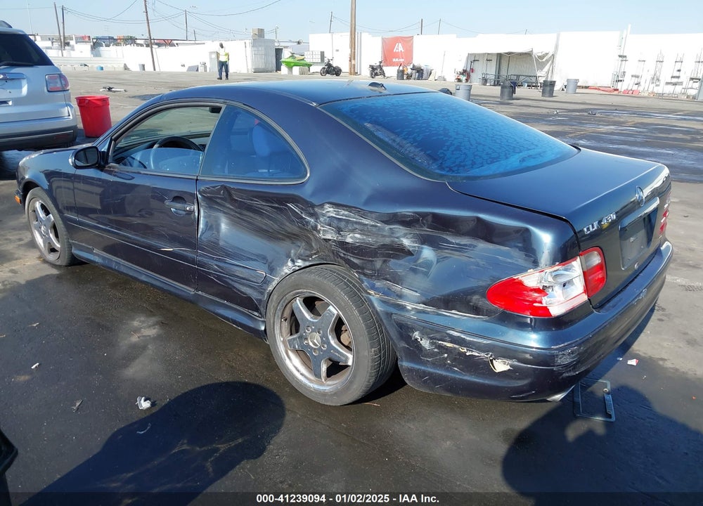 2002 MERCEDES-BENZ CLK 430 VIN: WDBLJ70G92T093794