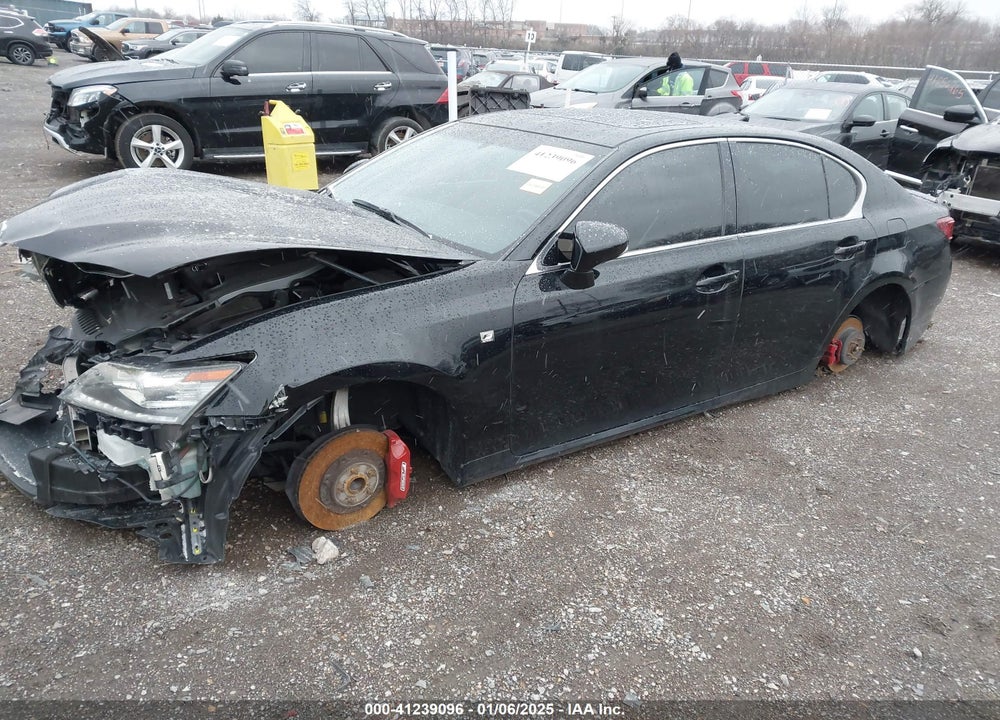 2013 LEXUS GS VIN: JTHBE1BLXD5027589