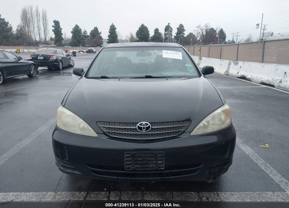 2002 TOYOTA CAMRY LE VIN: 4T1BE32K72U115597