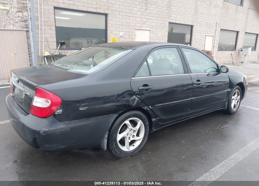 2002 TOYOTA CAMRY LE VIN: 4T1BE32K72U115597