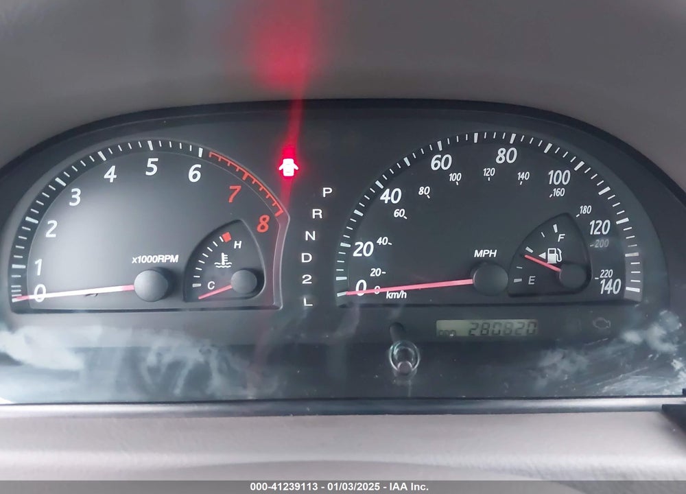 2002 TOYOTA CAMRY LE VIN: 4T1BE32K72U115597