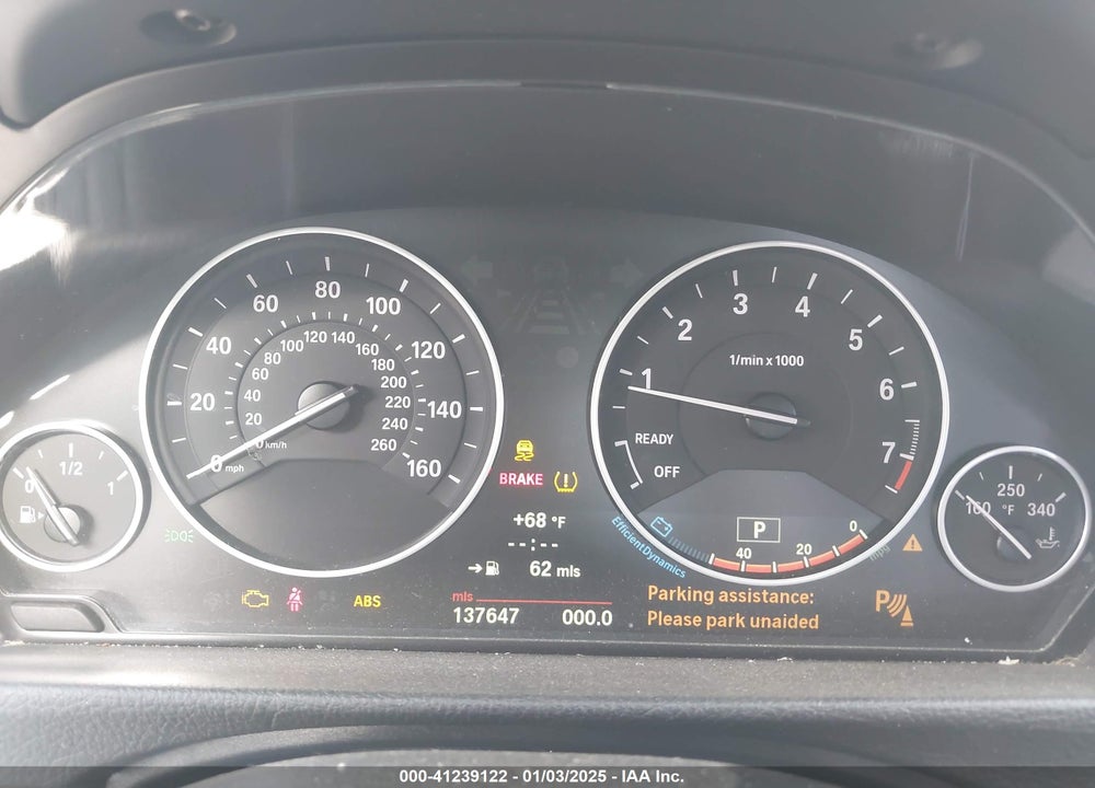 2012 BMW 3 SERIES VIN: WBA3A5G58CNP17128