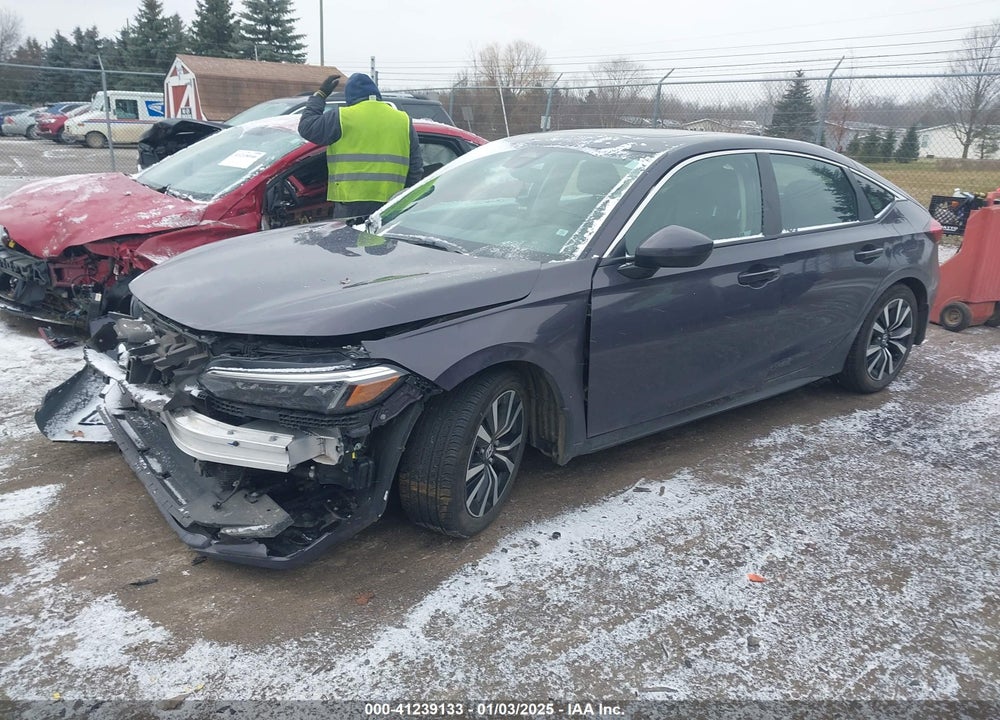 2022 HONDA CIVIC VIN: 19XFL1H71NE014559