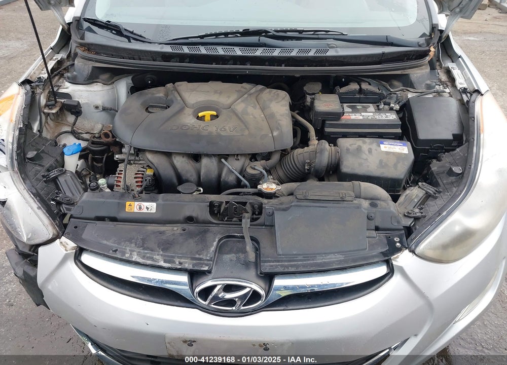 2013 HYUNDAI ELANTRA VIN: KMHDH4AE5DU619439