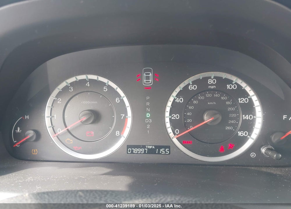 2012 HONDA ACCORD VIN: 1HGCP2F87CA142394