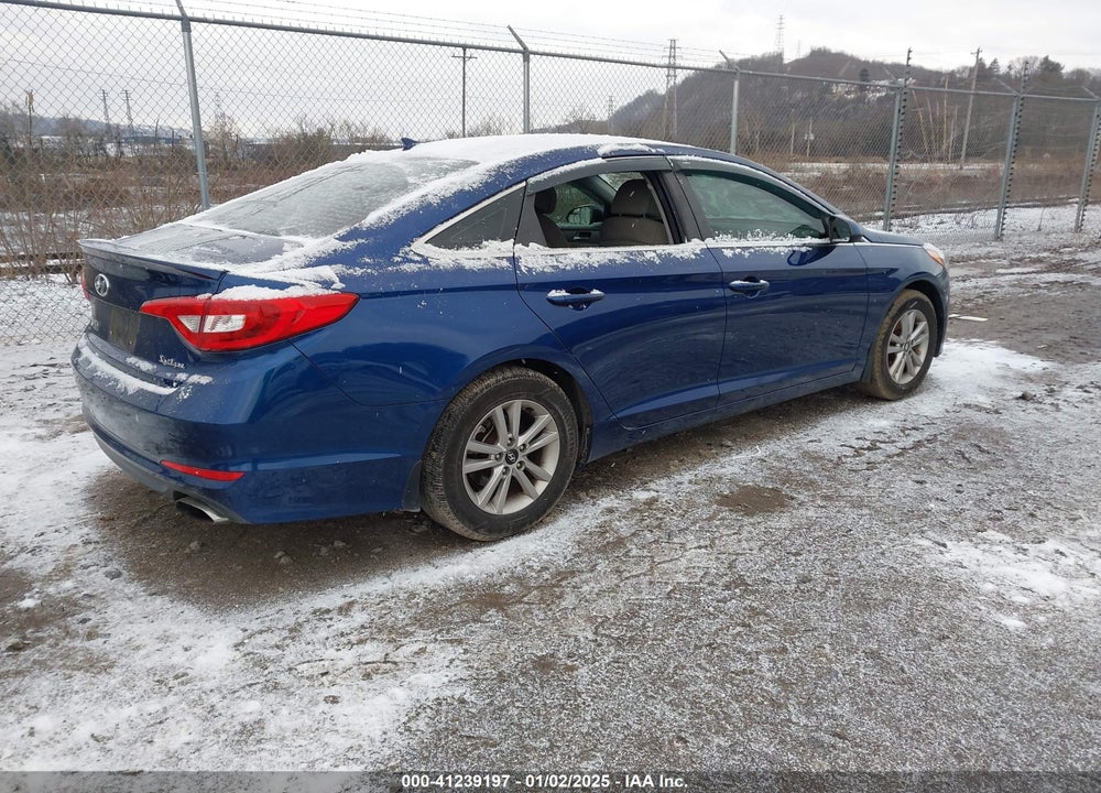 2016 HYUNDAI SONATA SE VIN: 5NPE24AFXGH410215