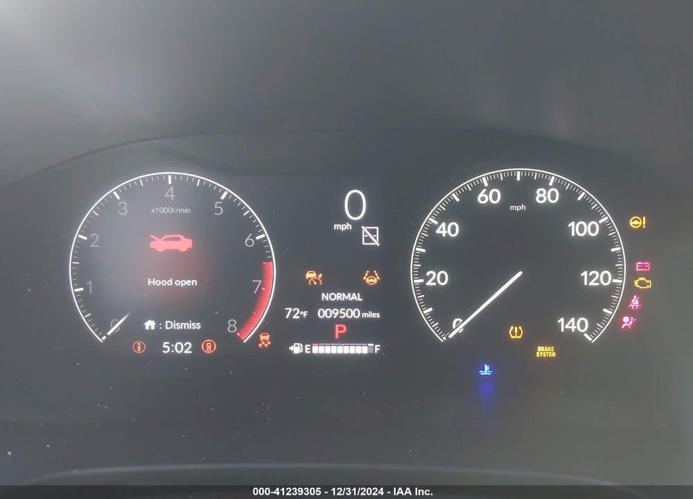 2024 HONDA CR-V EX-L 2WD VIN: 2HKRS3H70RH303011