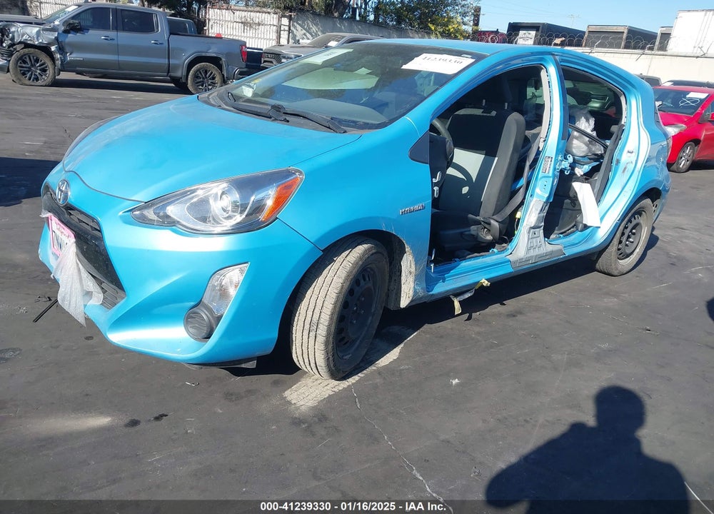 2015 TOYOTA PRIUS C TWO VIN: JTDKDTB36F1107742