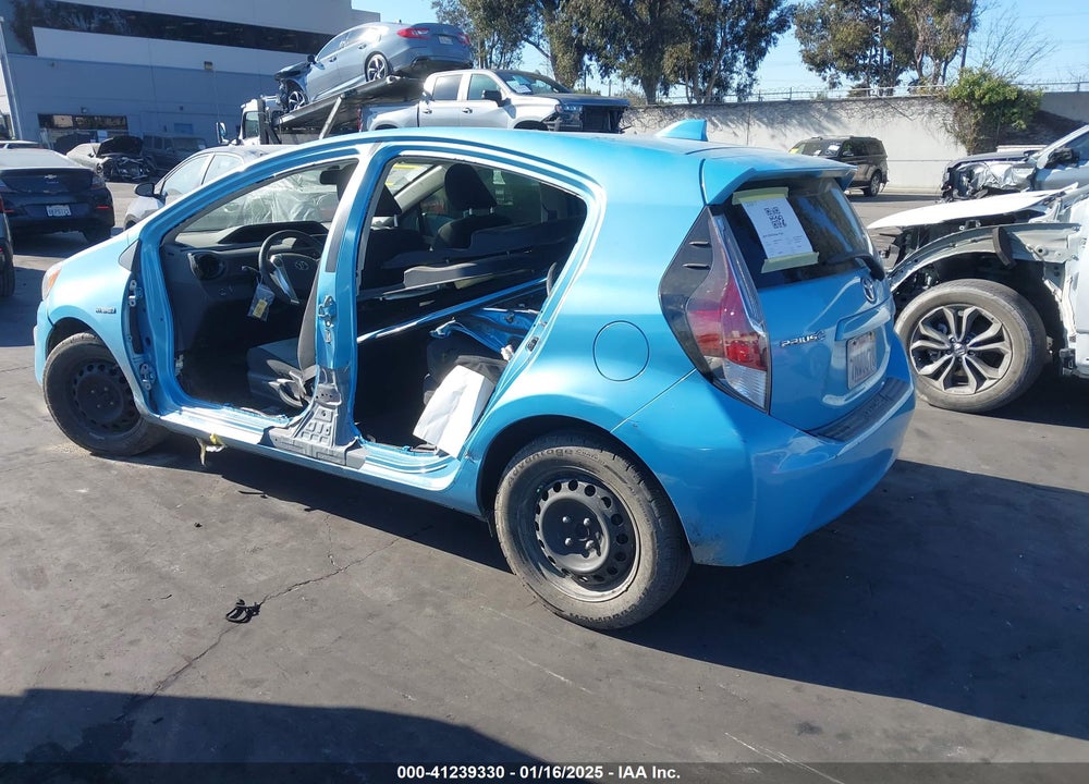 2015 TOYOTA PRIUS C TWO VIN: JTDKDTB36F1107742