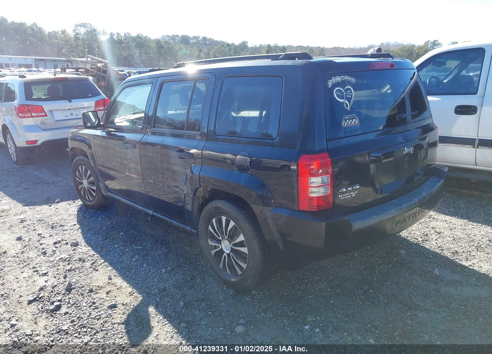 2008 JEEP PATRIOT SPORT VIN: 1J8FF28W88D748263